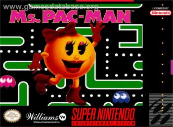 Cover Ms. Pac-Man for Super Nintendo